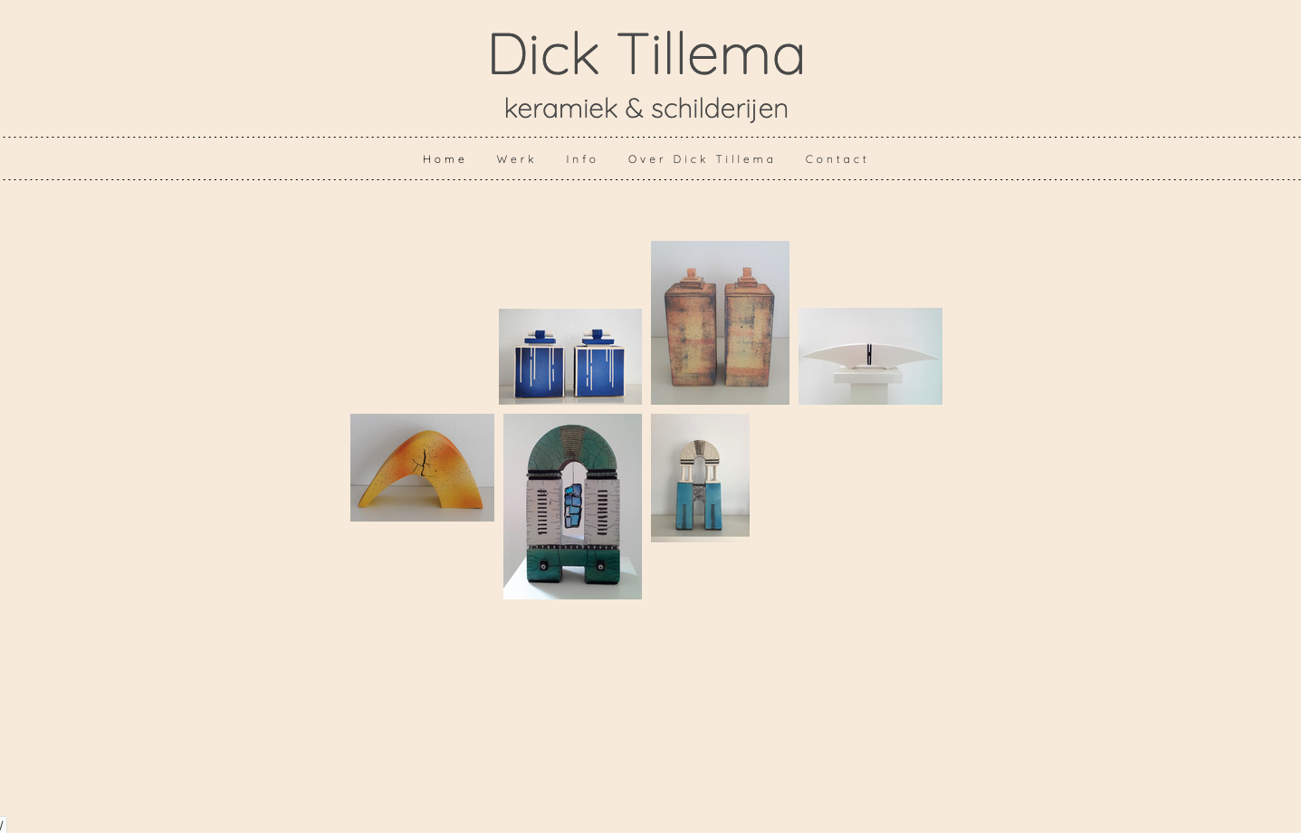Kunstidee webdesign - Dick Tillema